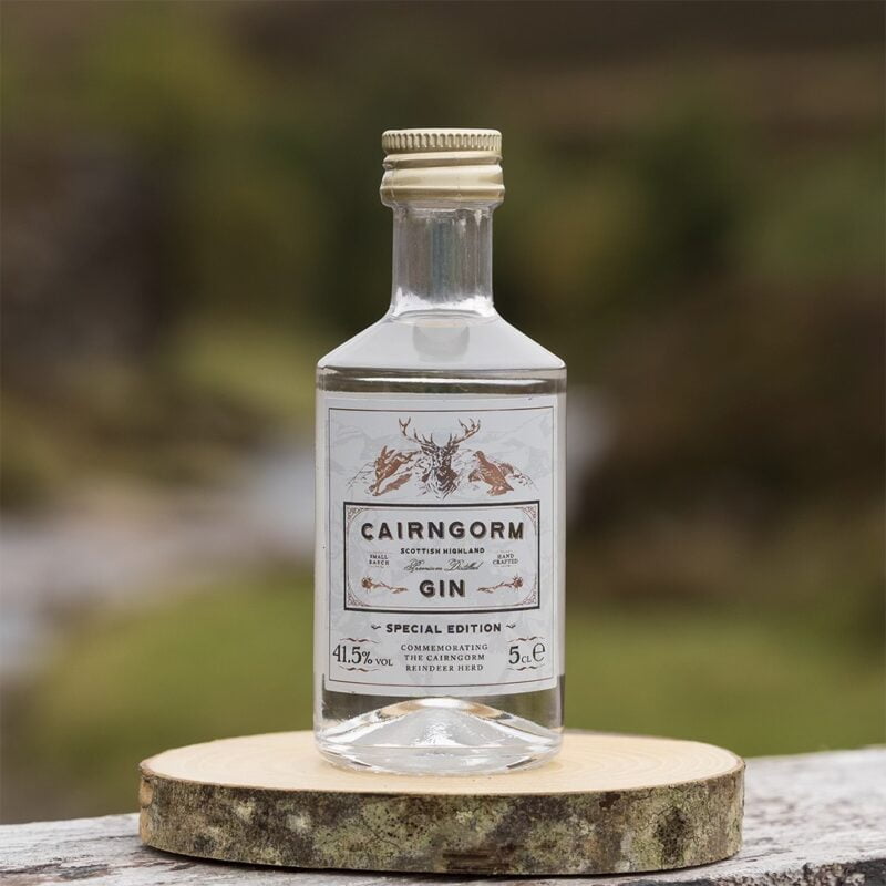 Special Edition Cairngorm Reindeer Gin Miniature