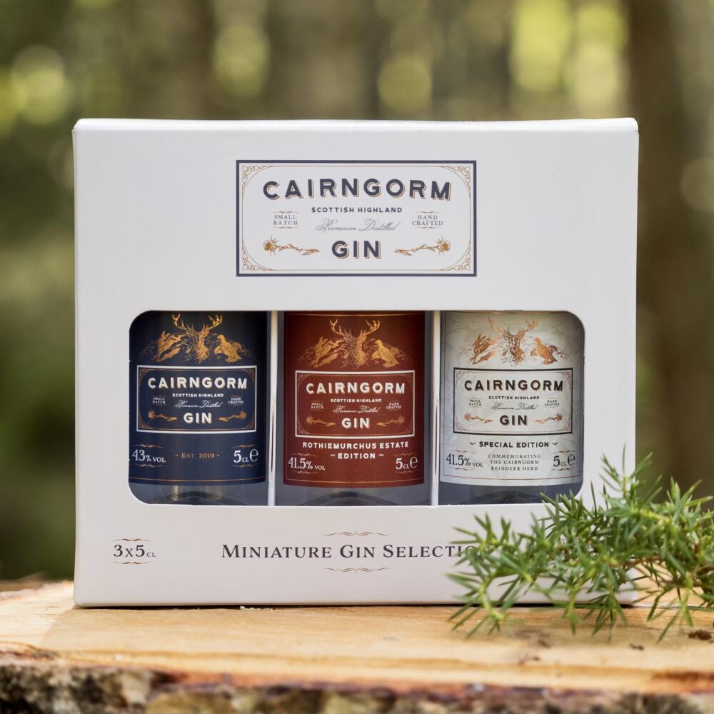 Cairngorm Gin Miniature Gift Box Set